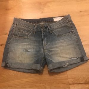Rag + Bone BF jean shorts - size 24
